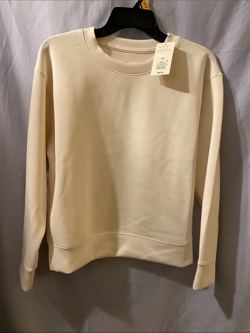 Target Women's Crewneck Sweater in Cream